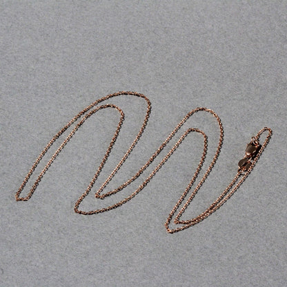 18k Diamond Cut Cable Link Chain