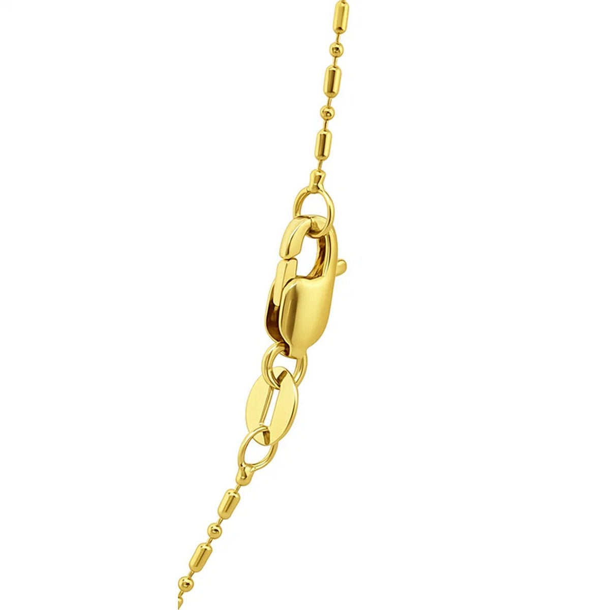 14k Diamond-Cut Bead Chain