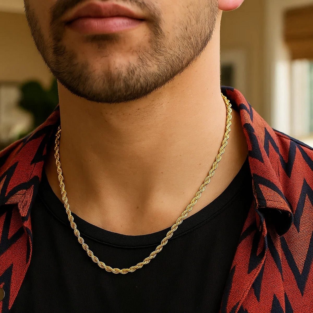 14k Light Rope Chain