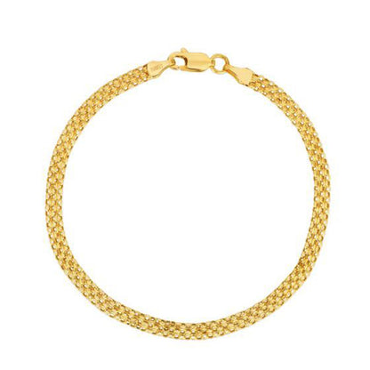 14k Yellow Gold Bismark Bracelet (7.00 mm)