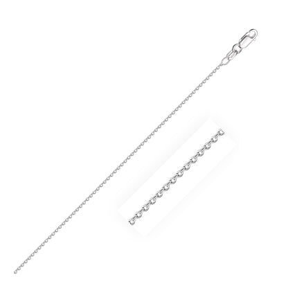 18k Round Cable Link Chain