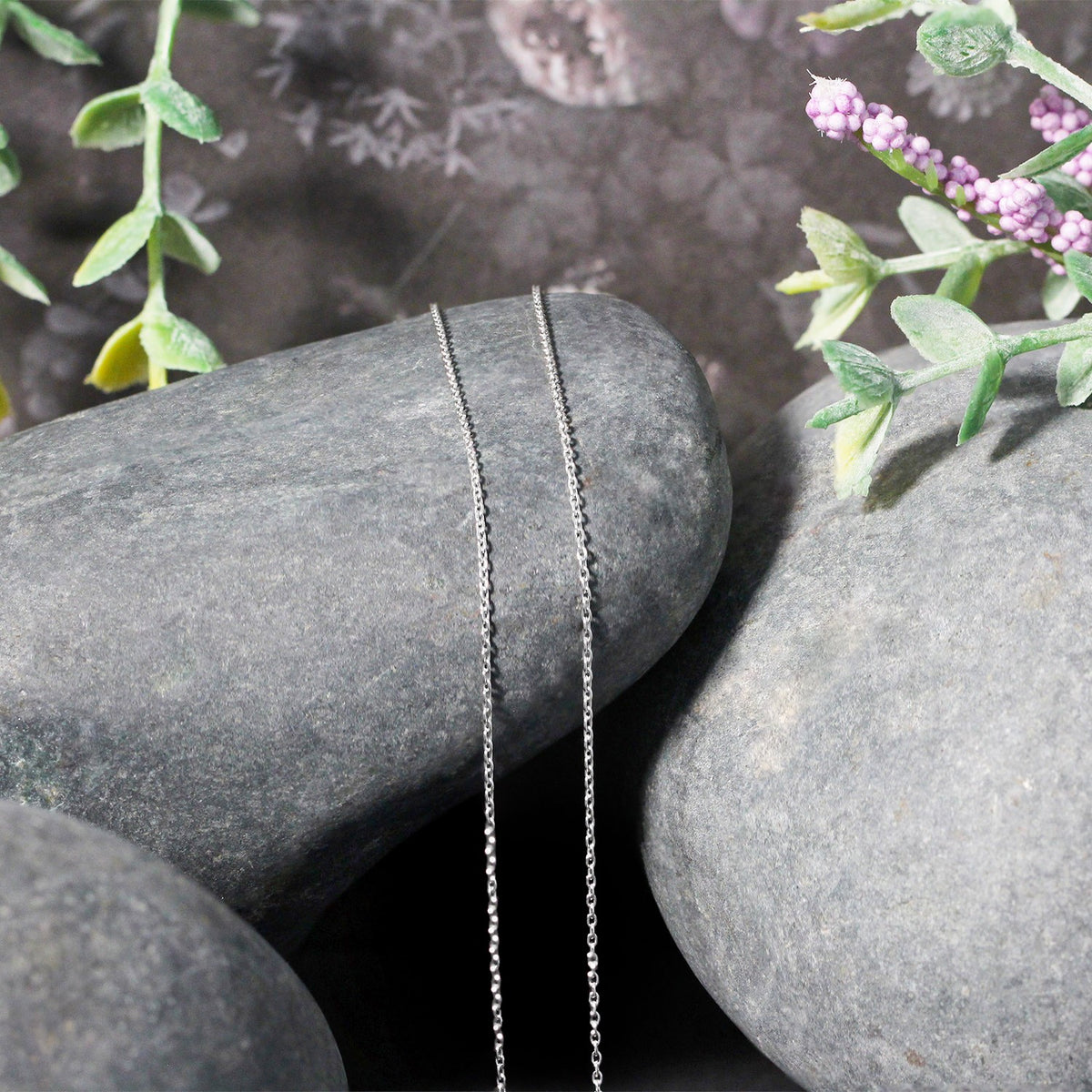 18k Round Cable Link Chain