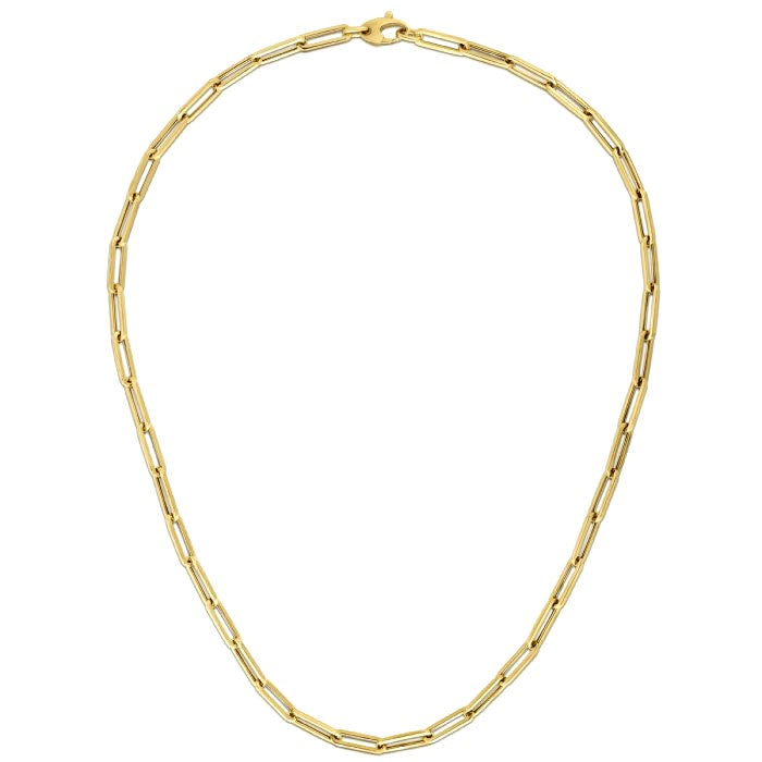 14k Bold Paperclip Chain