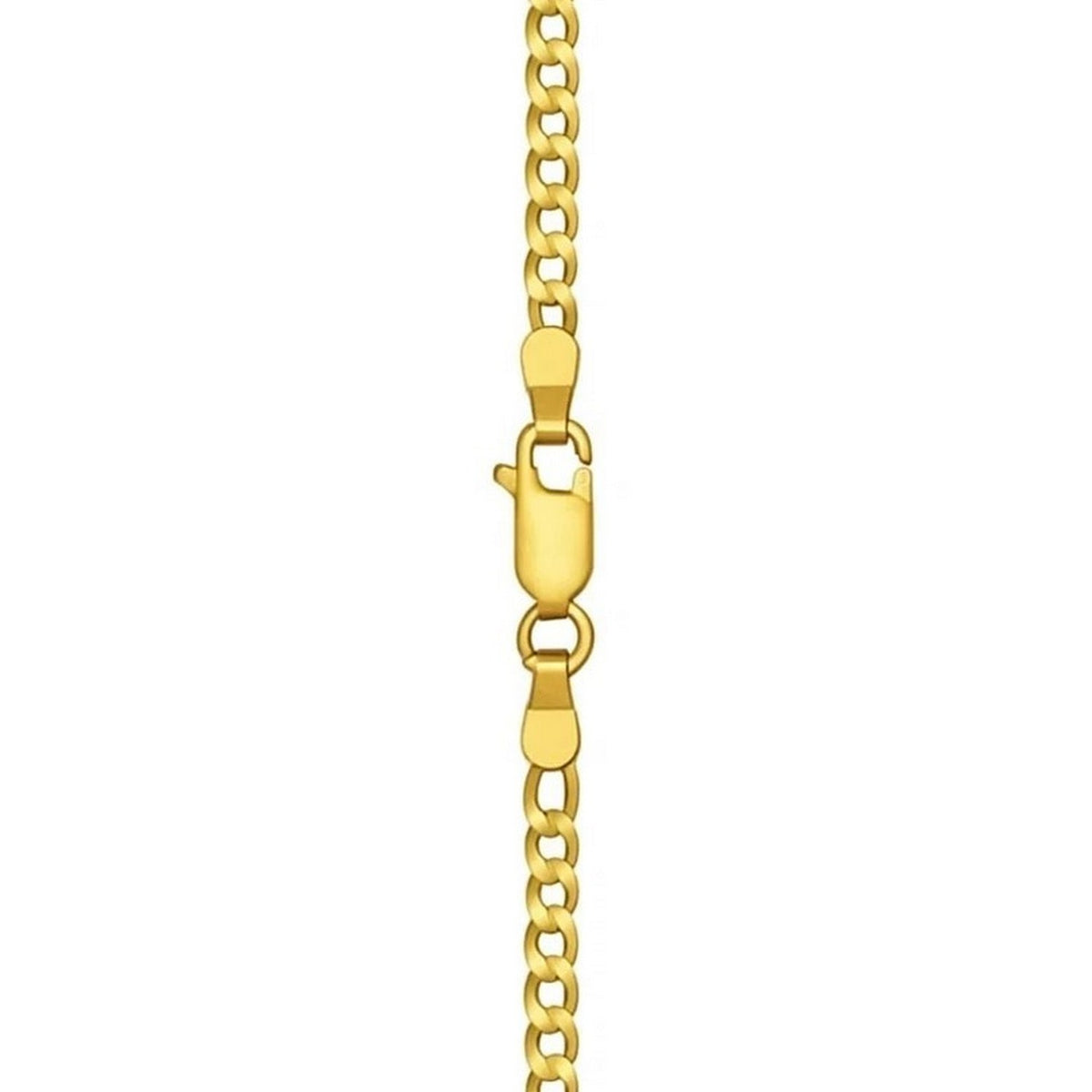 14k Solid Curb Chain