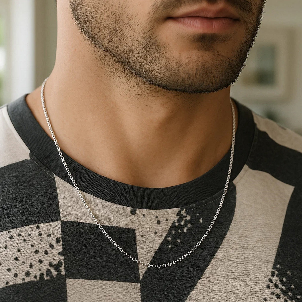 14k Yellow Gold Rolo Chain