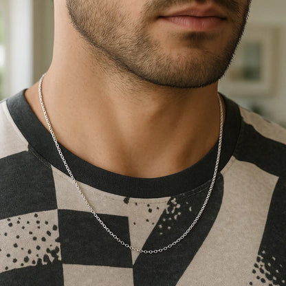 14k Yellow Gold Rolo Chain