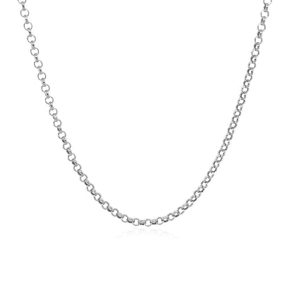 14k Yellow Gold Rolo Chain