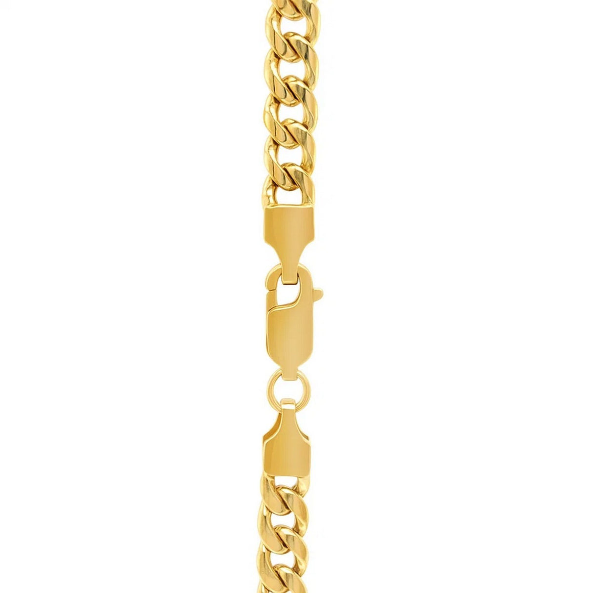 14k Miami Cuban Semi Solid Chain