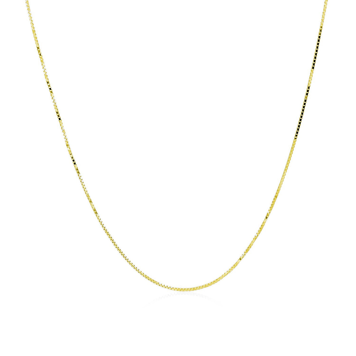14k Adjustable Box Chain