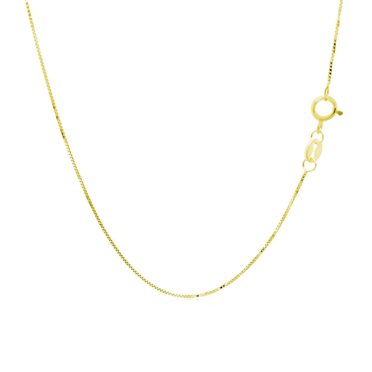 14k Adjustable Box Chain