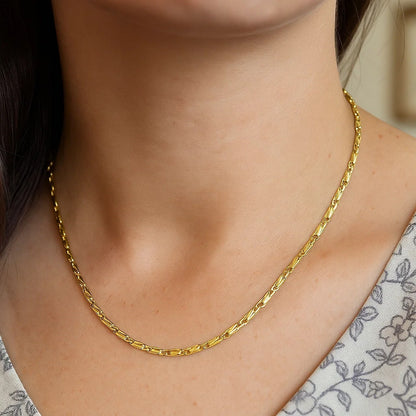 14k White Gold Lumina Pendant Chain