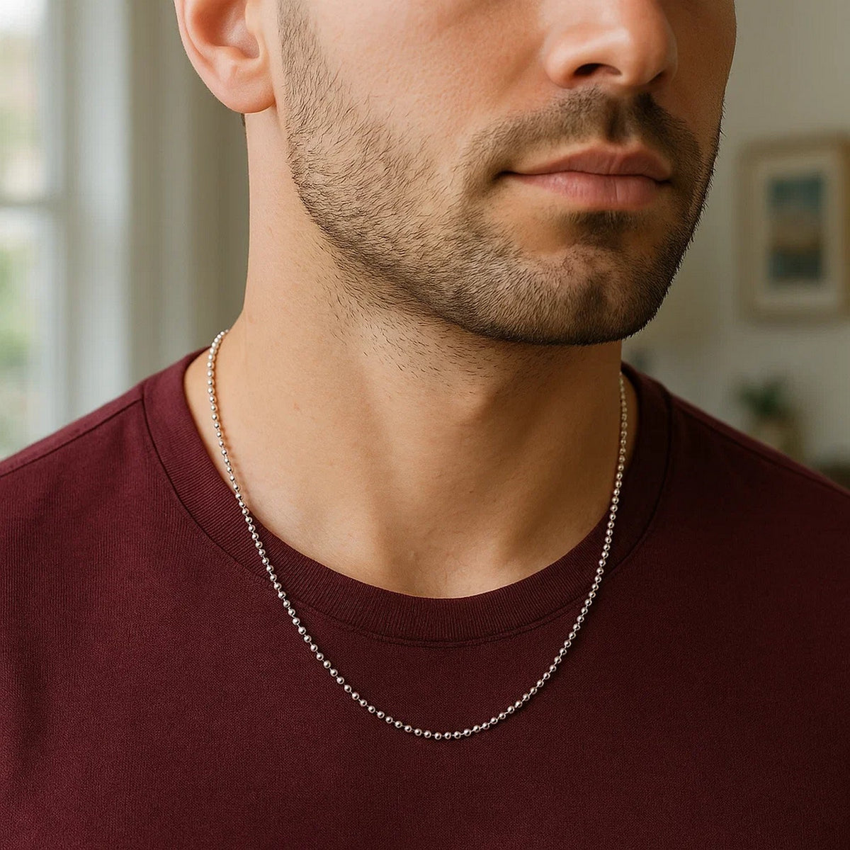 14k Bead Chain 1.5mm (1.50 mm)