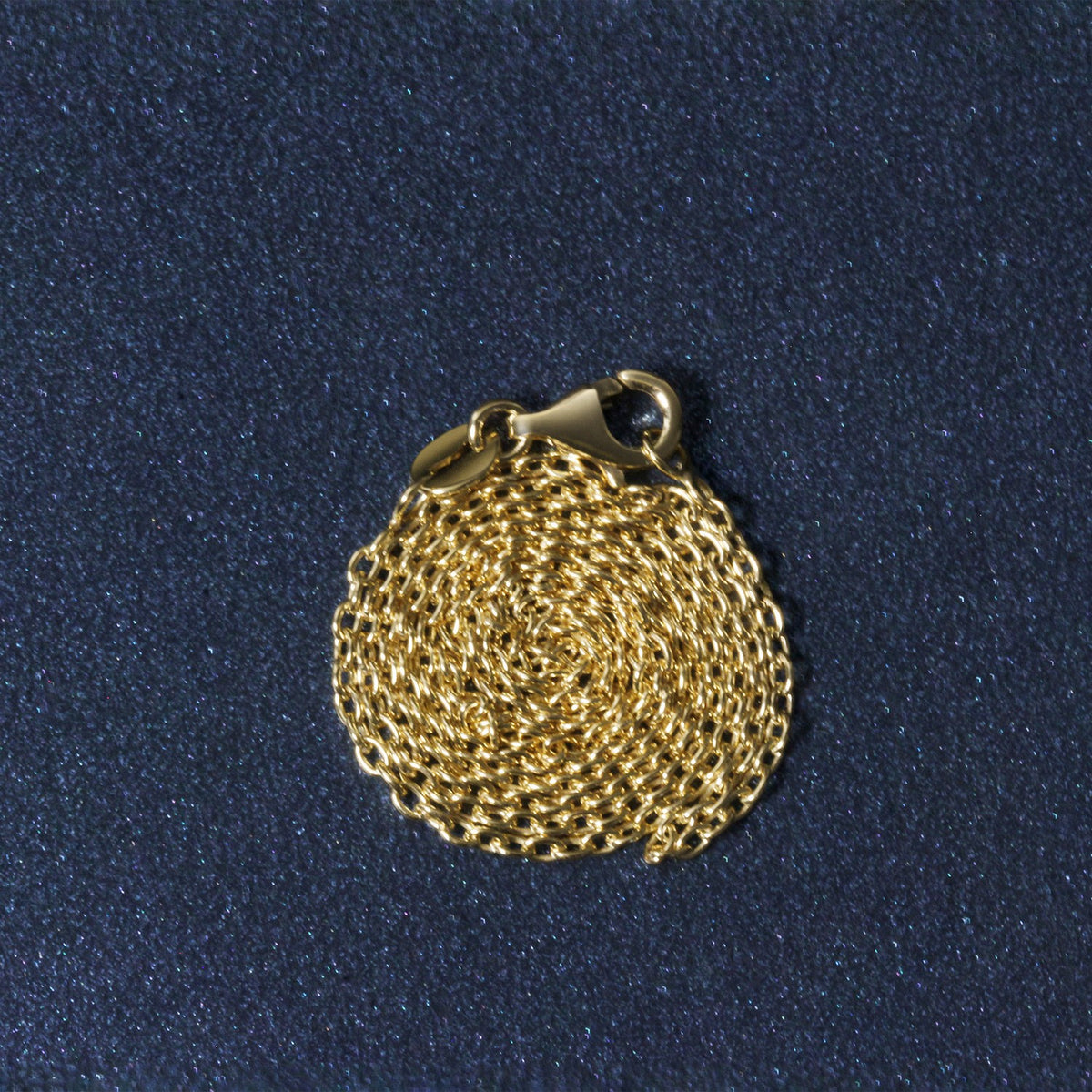18k Round Cable Link Chain
