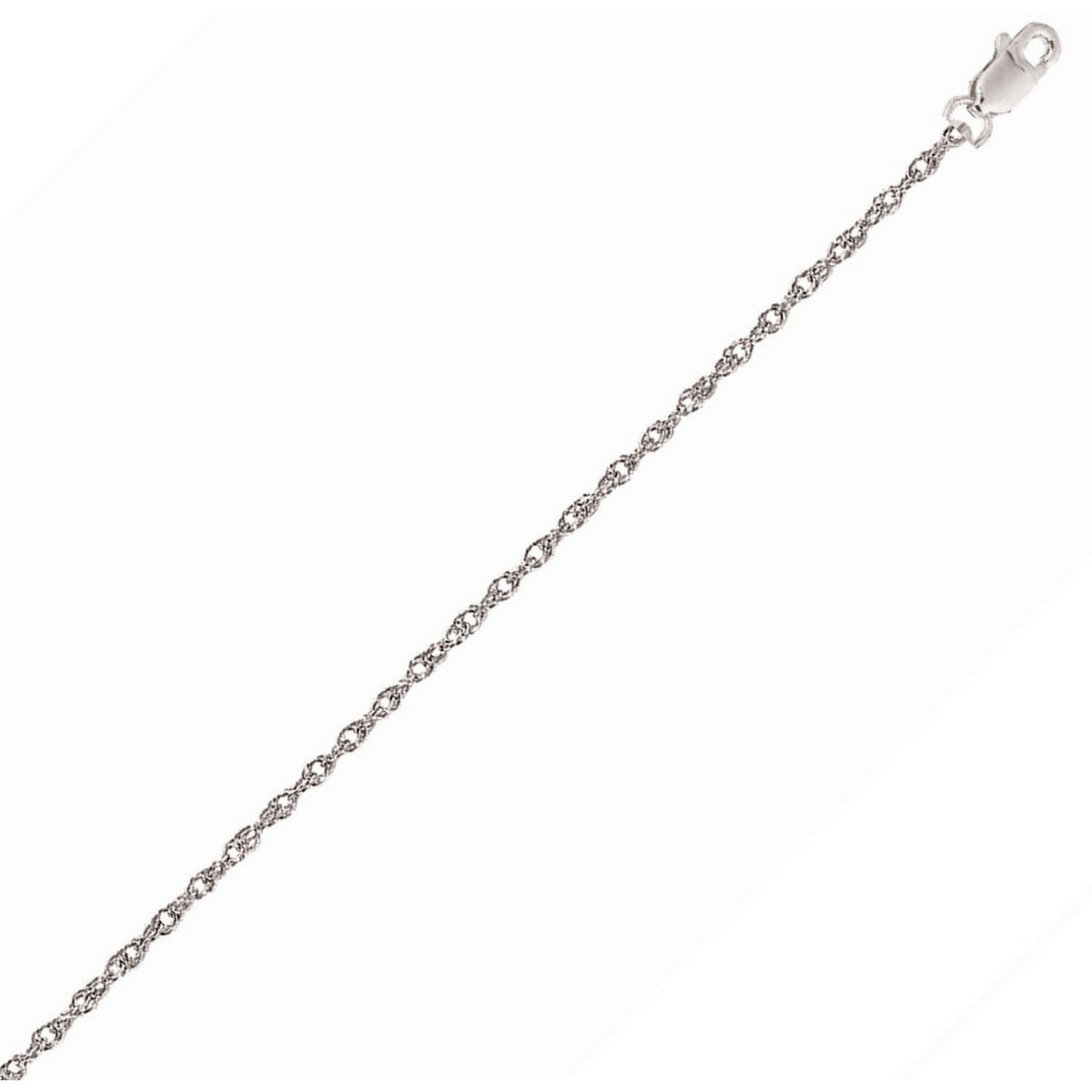 14k Machine Rope Chain (1.10 mm)