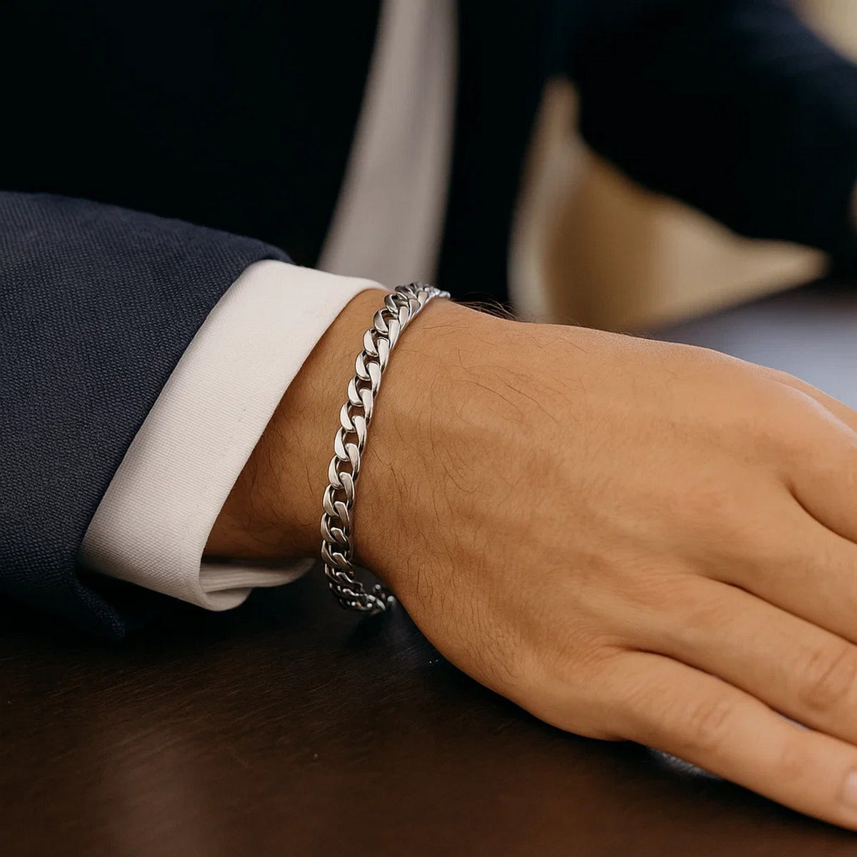14k Miami Cuban Semi Solid Bracelet (4.50 mm)