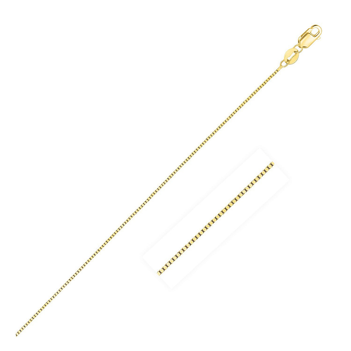 14k Classic Box Chain