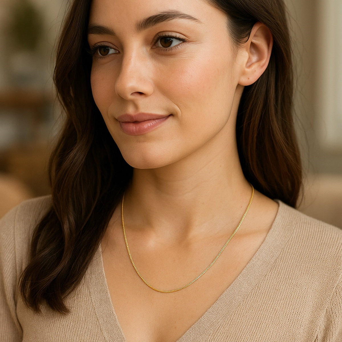 14k Classic Box Chain