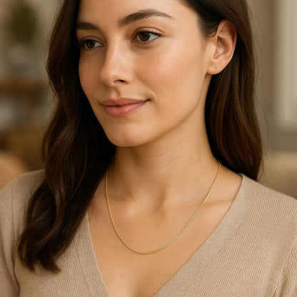 14k Classic Box Chain