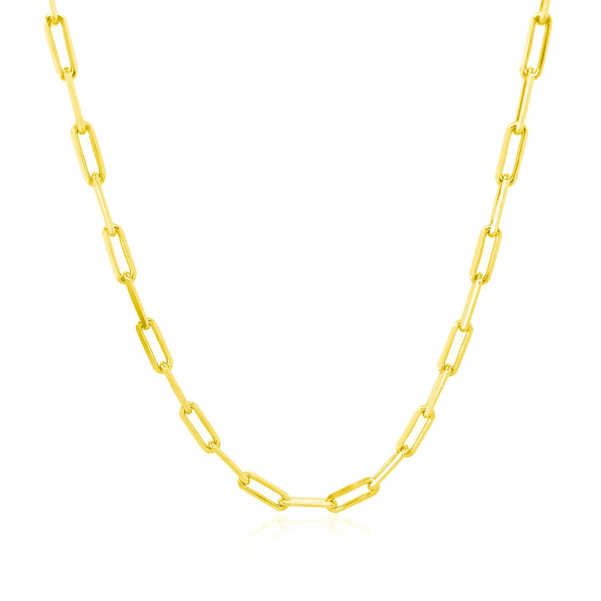 14K Paperclip Chain