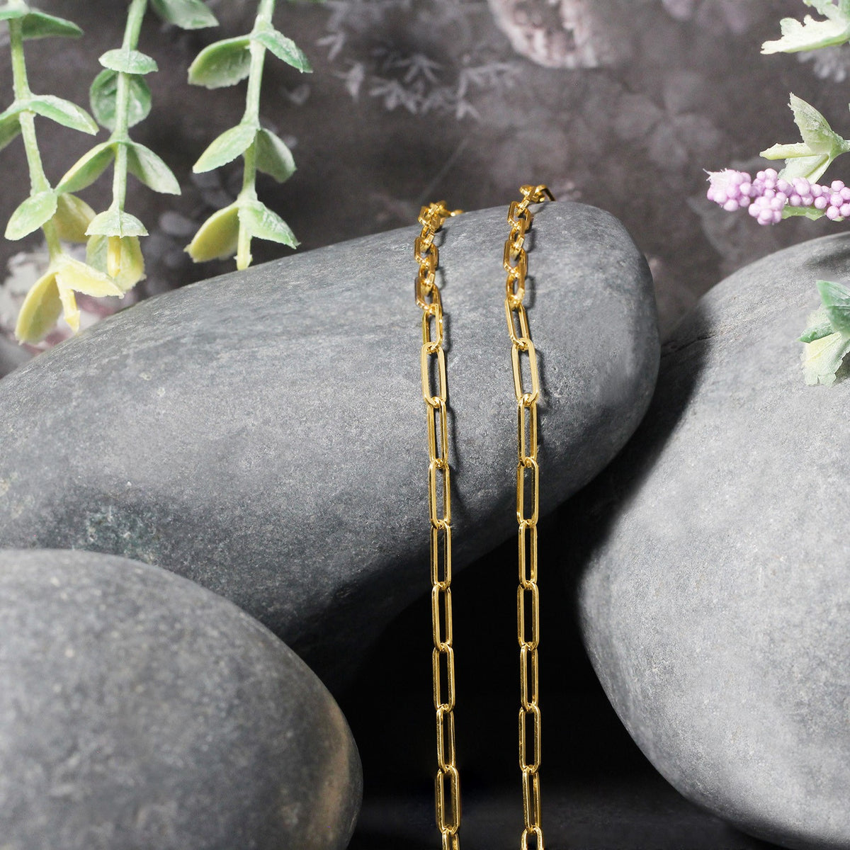 14K Paperclip Chain