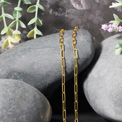 14K Paperclip Chain