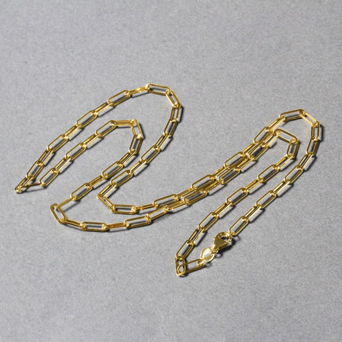 14K Paperclip Chain