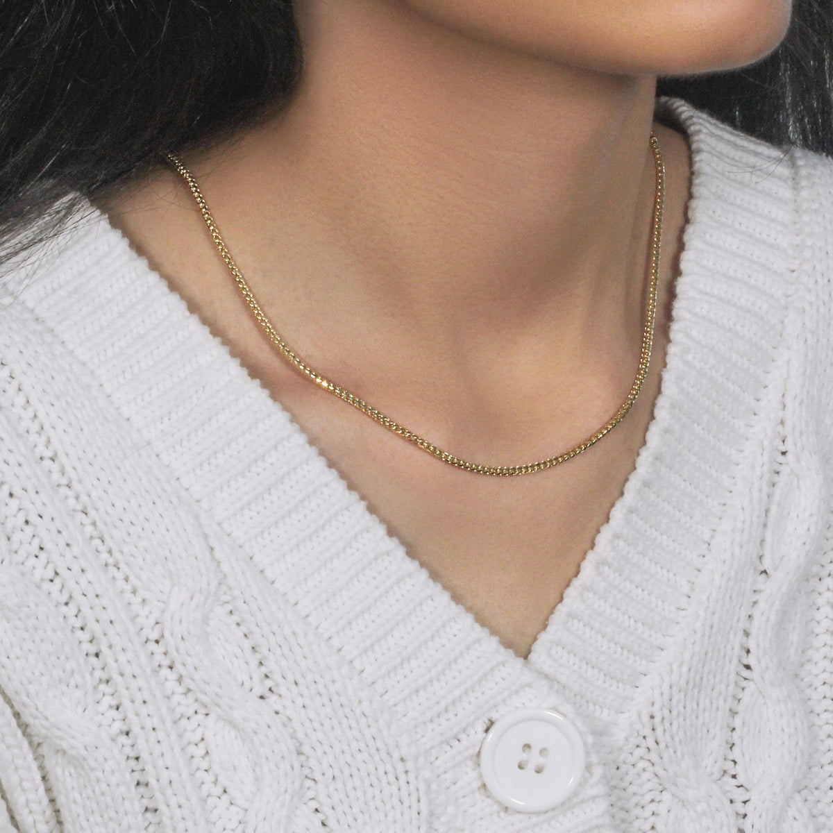 14k Yellow Solid Gold Diamond Cut Round Franco Chain