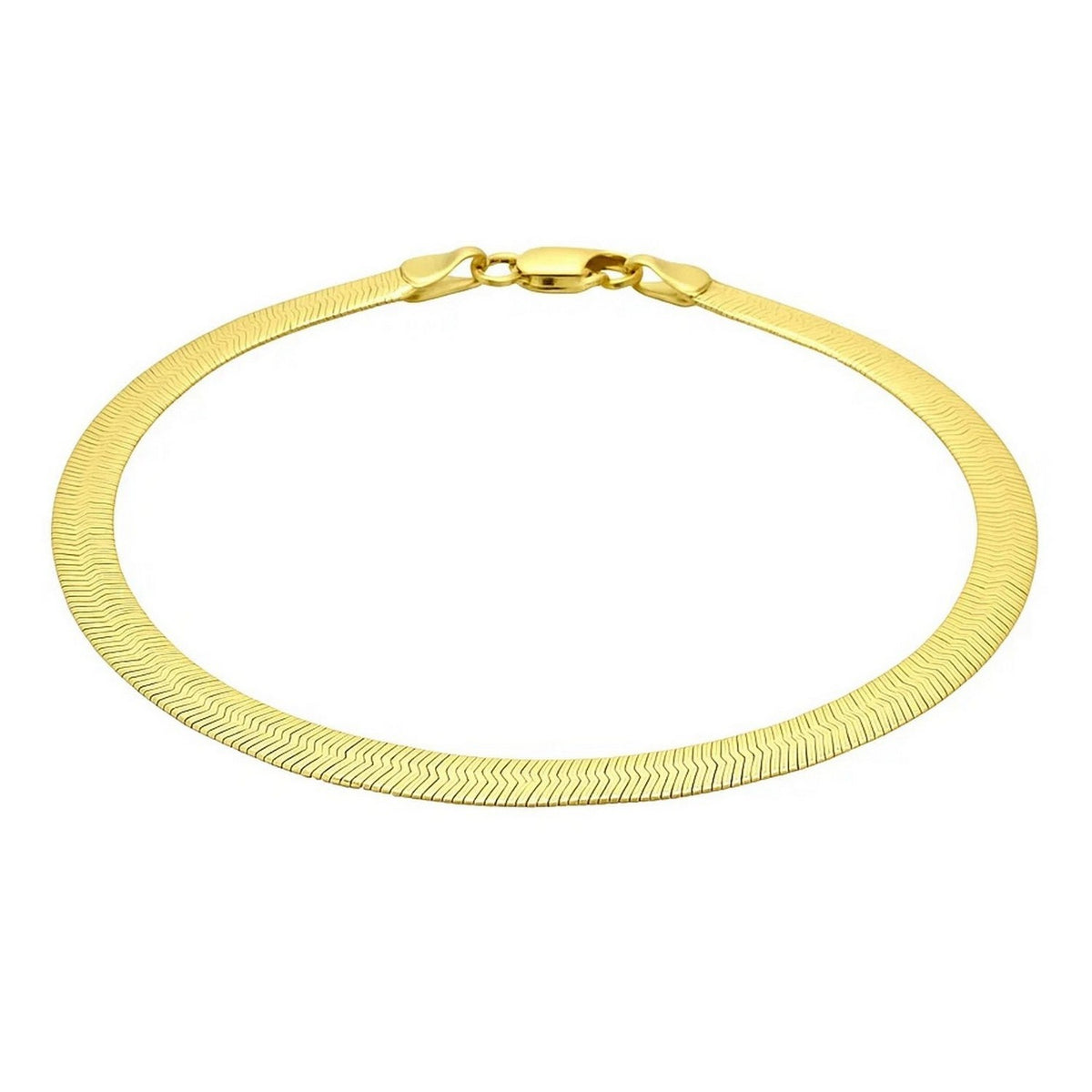 14k Super Flex Herringbone Bracelet (6.00 mm)