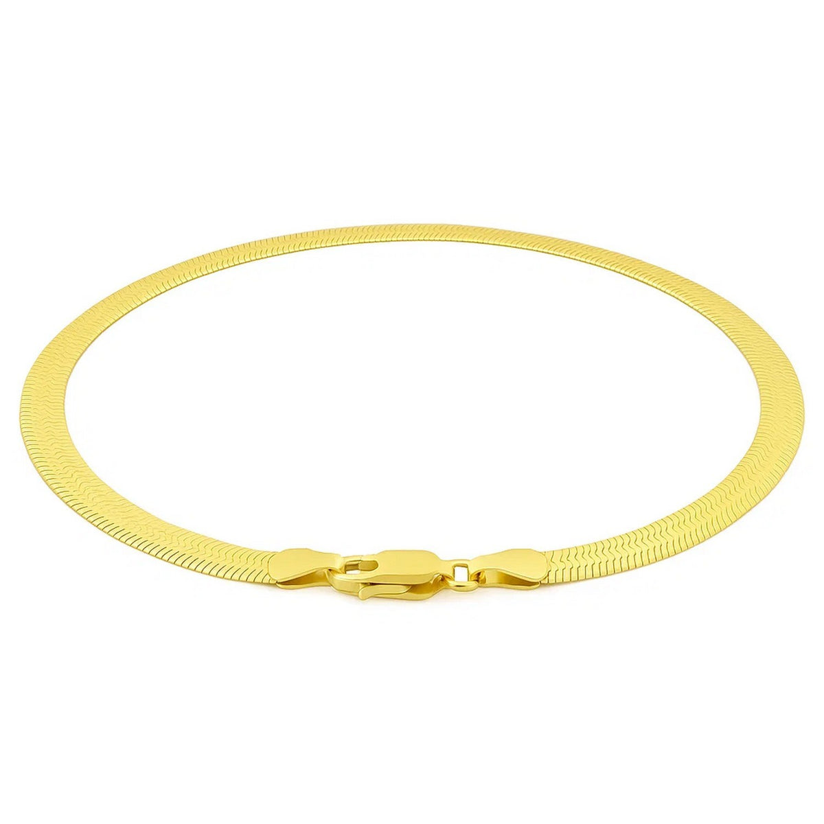 14k Super Flex Herringbone Bracelet (6.00 mm)