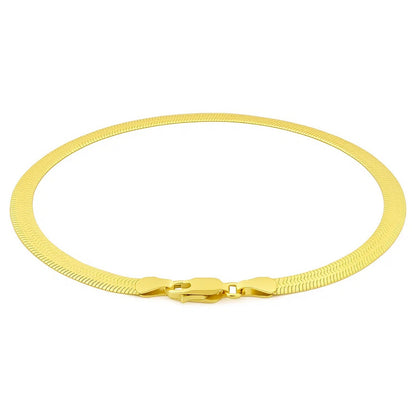 14k Super Flex Herringbone Bracelet (6.00 mm)