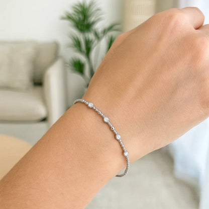 Classic 14K Beaded Bracelet
