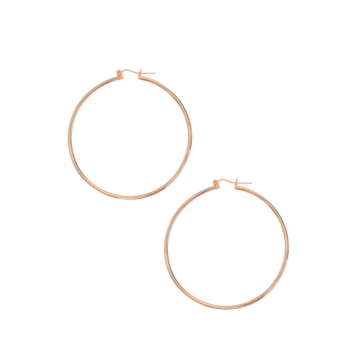 Classic Hoop Earrings in 14K