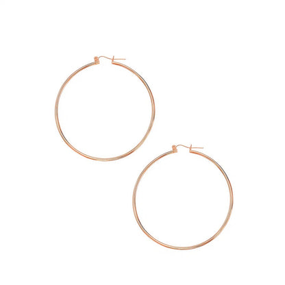 Classic Hoop Earrings in 14K