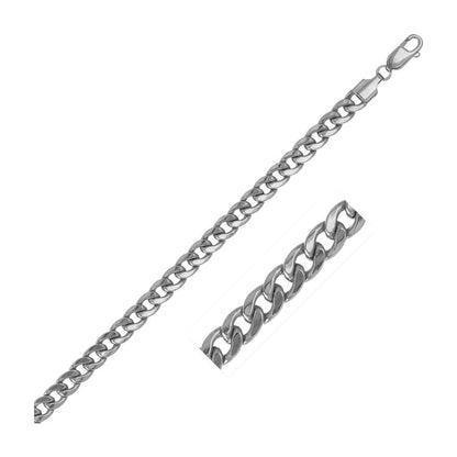 14k Miami Cuban Semi Solid Chain