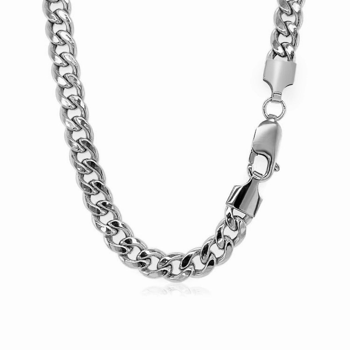 14k Miami Cuban Semi Solid Chain