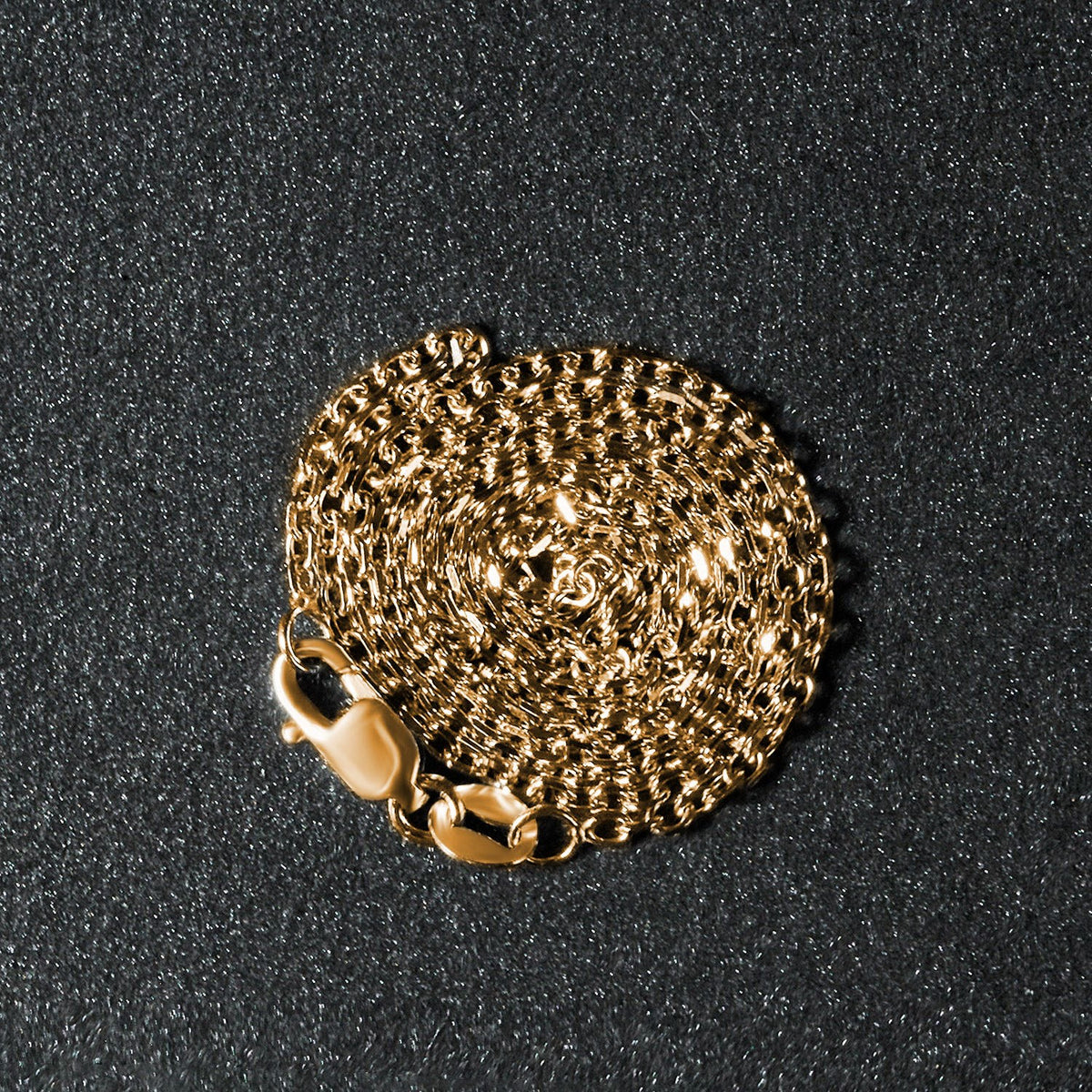 18k Diamond Cut Cable Link Chain