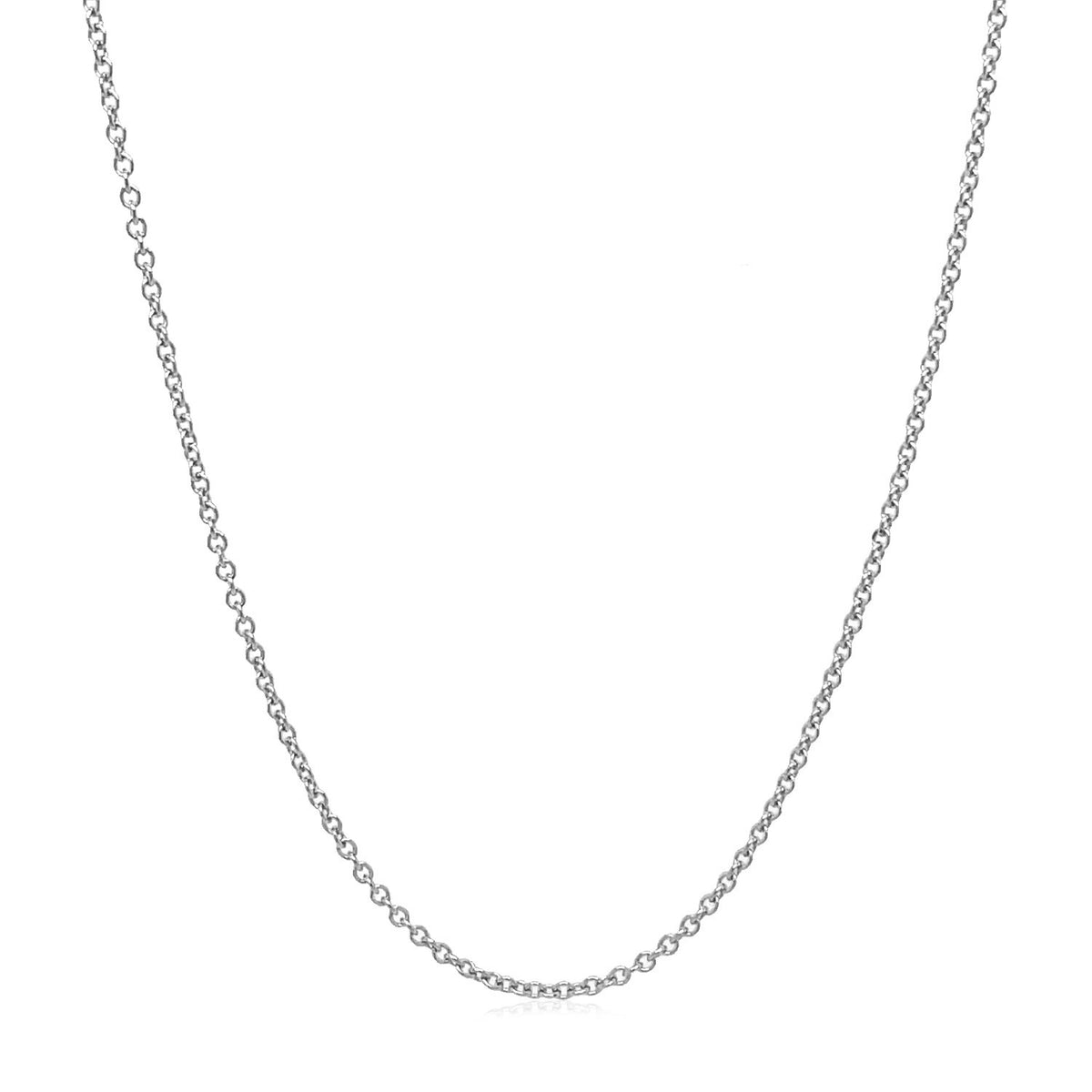 14k Yellow Gold Round Cable Link Chain