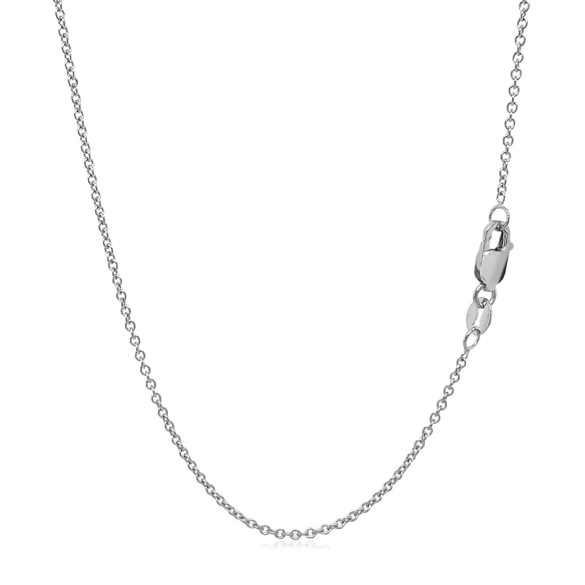 14k Yellow Gold Round Cable Link Chain