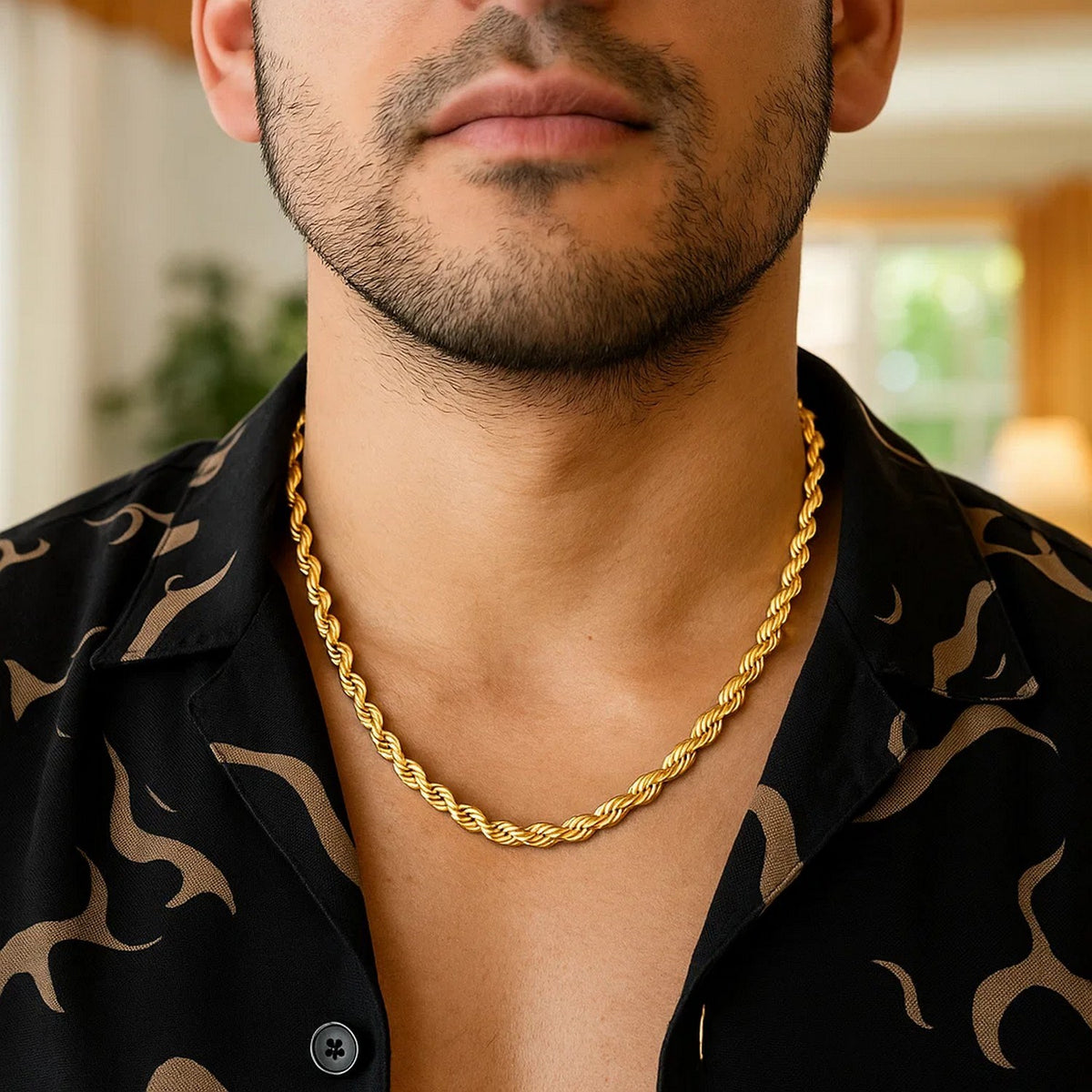 14k Light Rope Chain