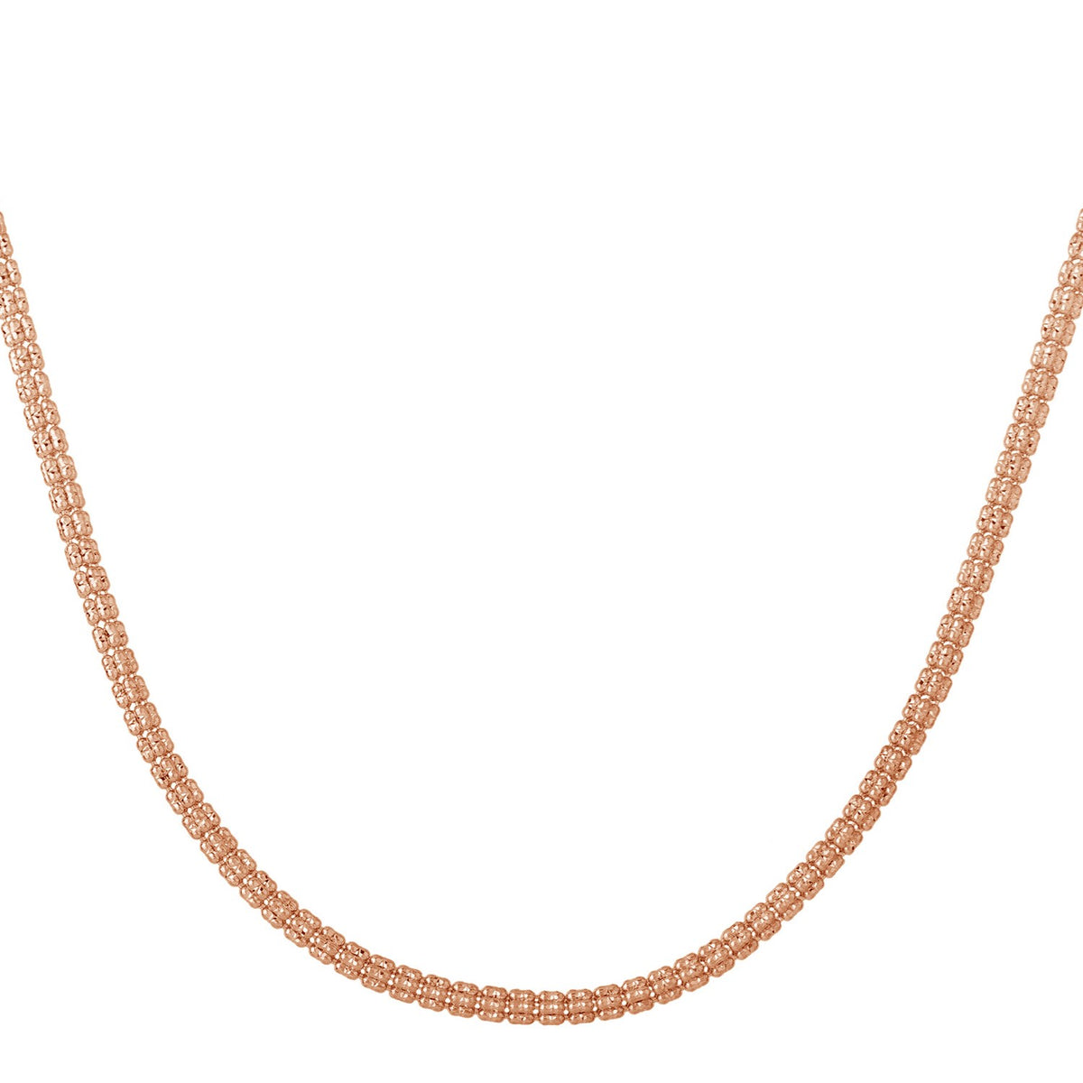 Ice Barrel Chain in 14k