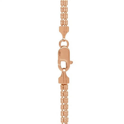 Ice Barrel Chain in 14k