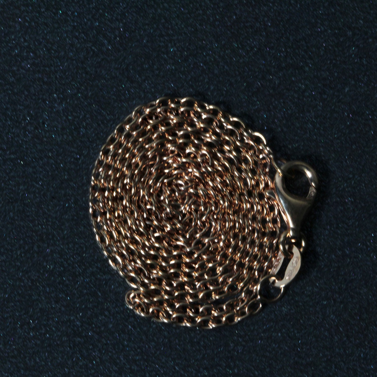 14k Yellow Gold Round Cable Link Chain