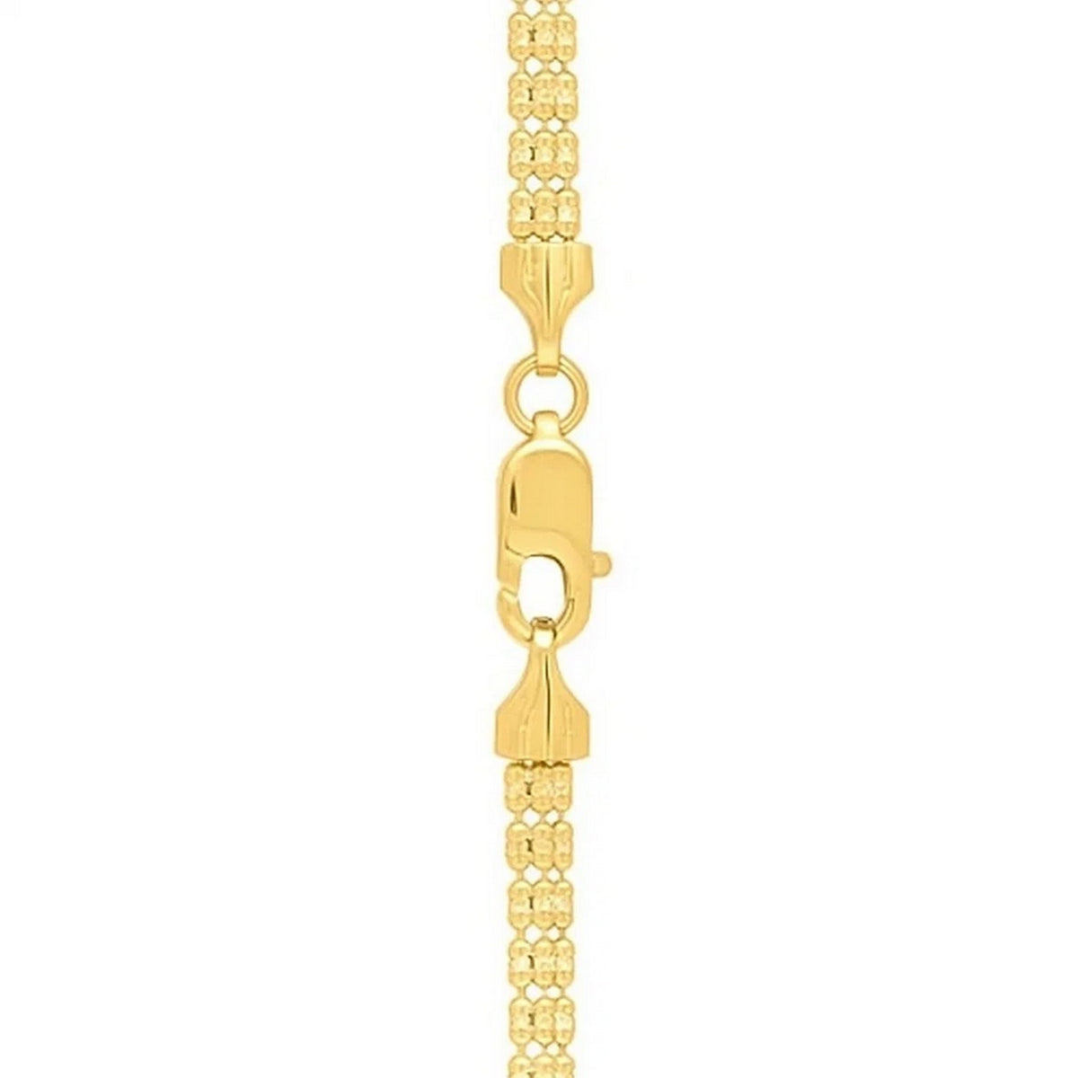 Ice Barrel Chain in 14k