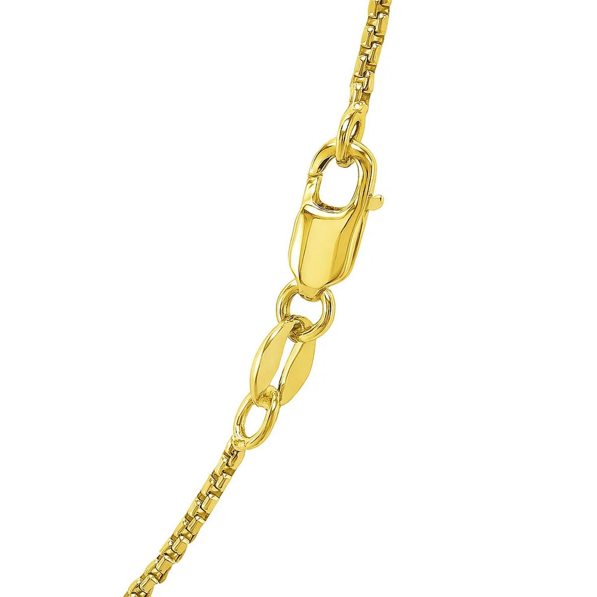 14k Round Box Chain