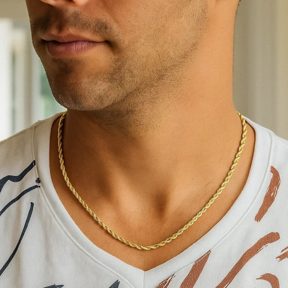 14k Light Rope Chain