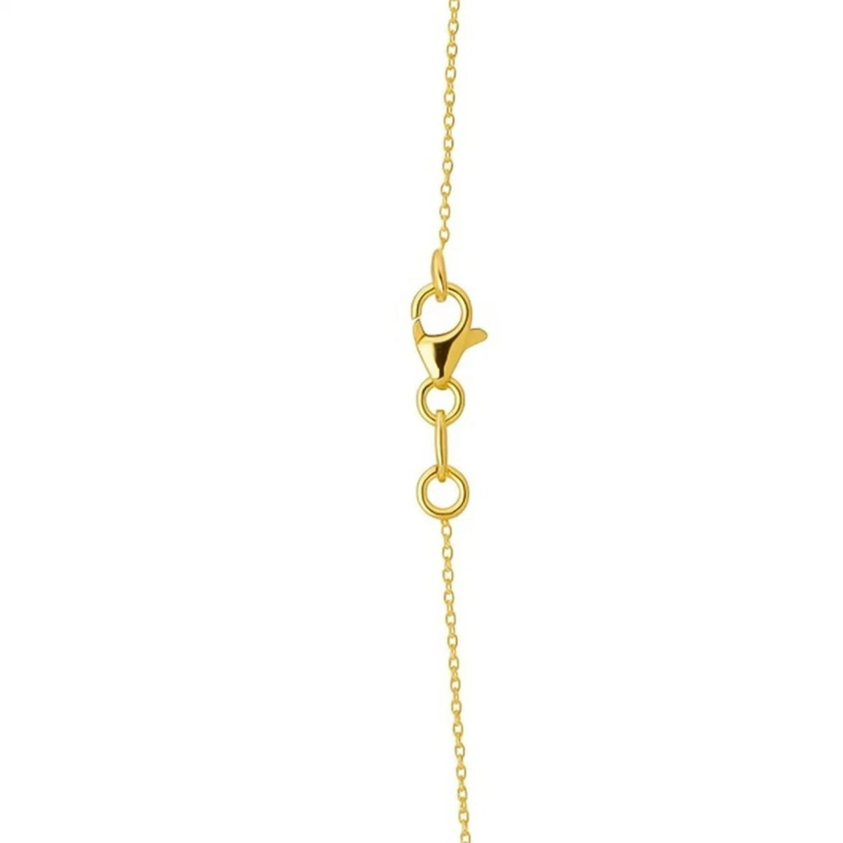 14k Yellow Gold Bead Necklace