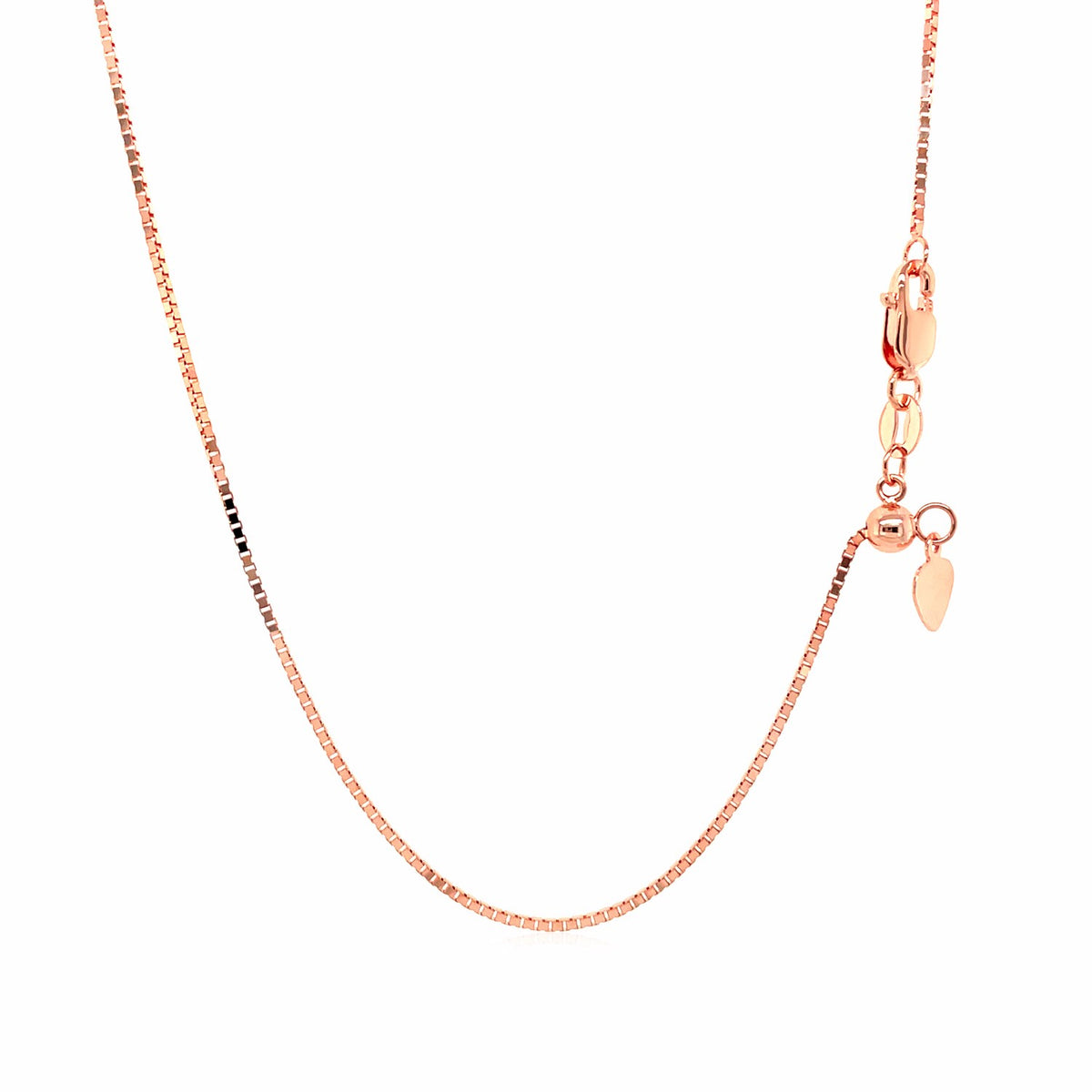 14k Adjustable Box Chain