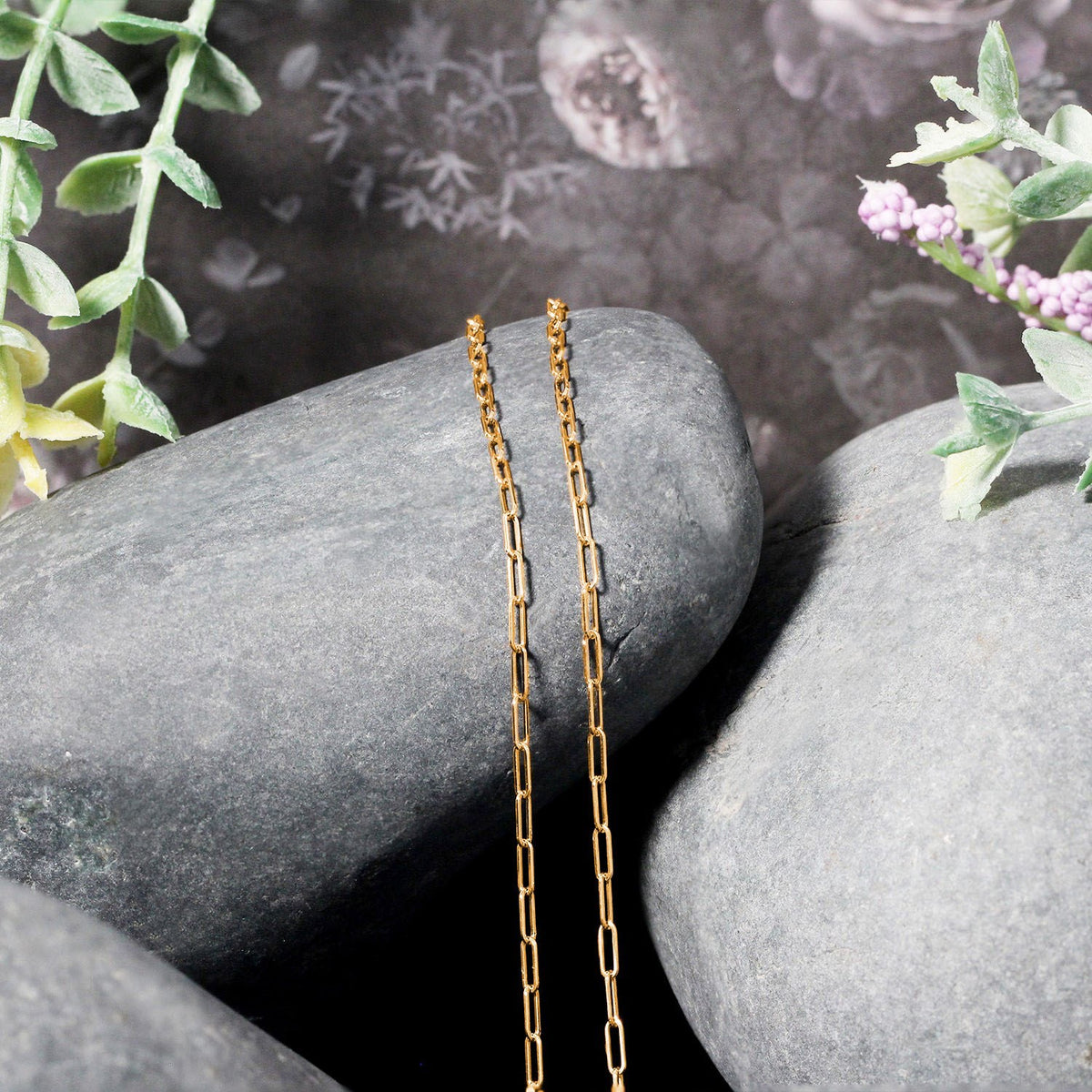 14k Adjustable Paperclip Chain (1.50 mm)