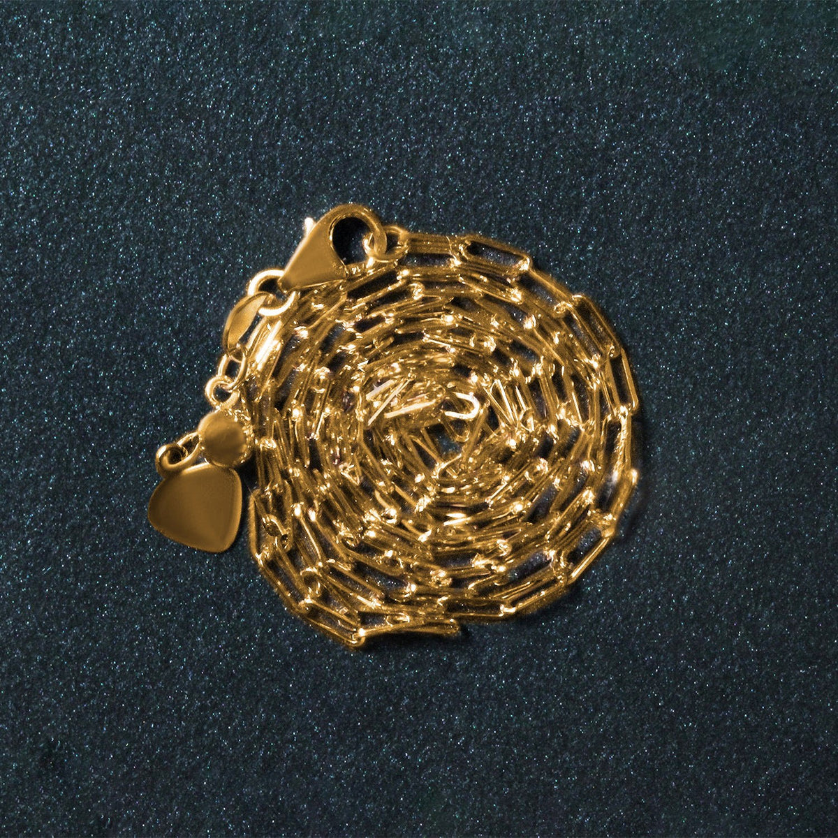 14k Adjustable Paperclip Chain (1.50 mm)
