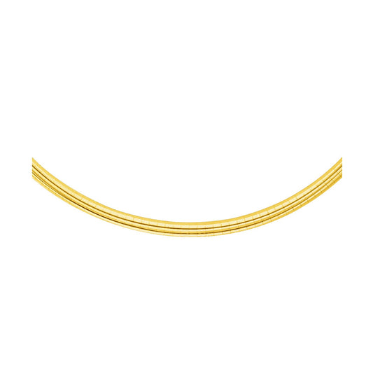 14k Chain in a Classic Omega Design (4.00 mm)
